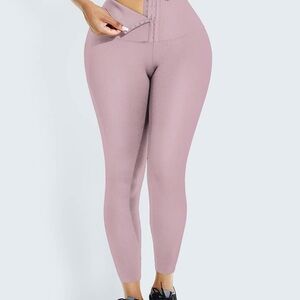 Women's Pink High-Waisted Leggings